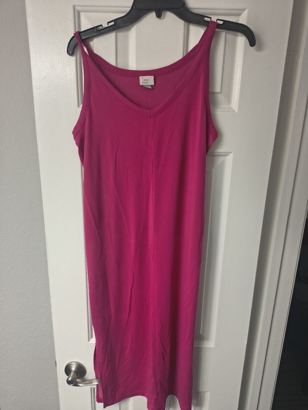 A New Day Pink Sleeveless Midi Dress XS